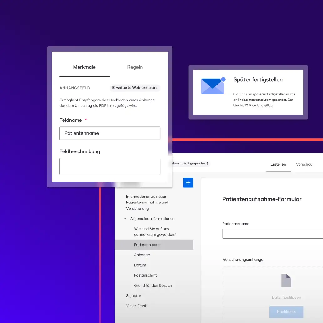 Docusign IAM für die CX-Benutzeroberfläche von vorausgefüllten Formularen