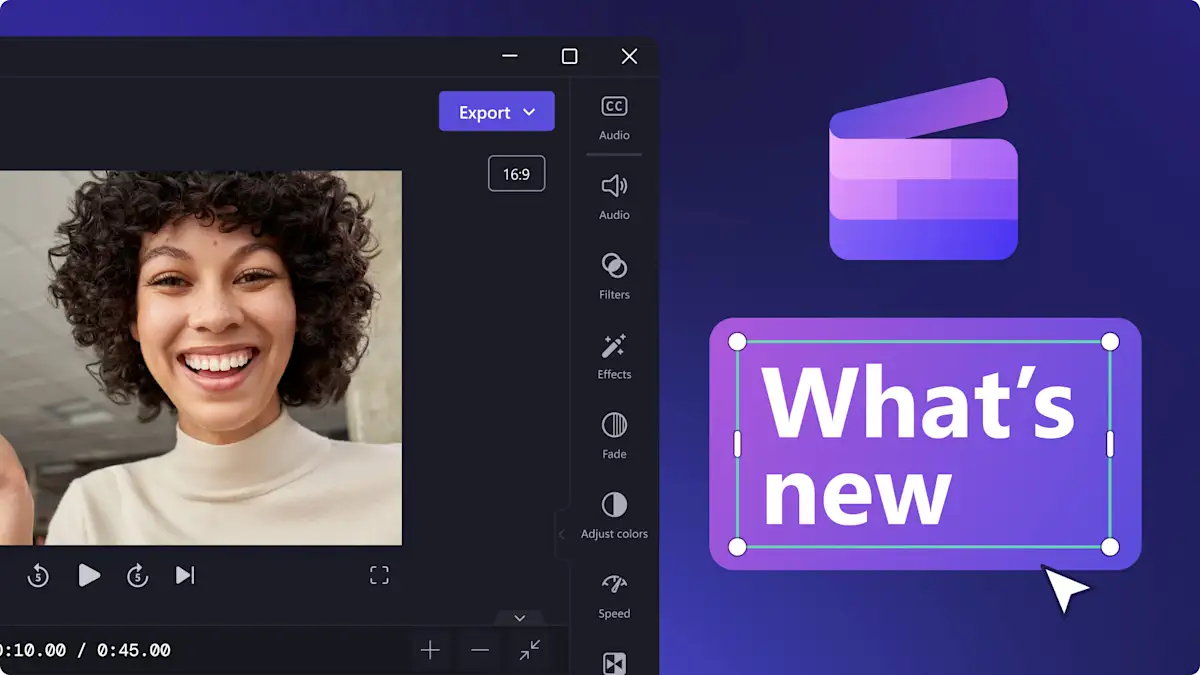 Clipchamp-Produktupdate – Miniaturansicht