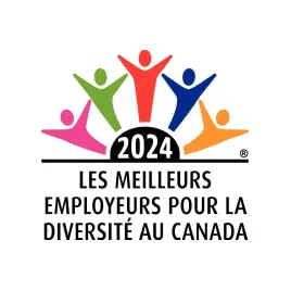 Logo du prix “2024 Canada’s Best Diversity Employers”