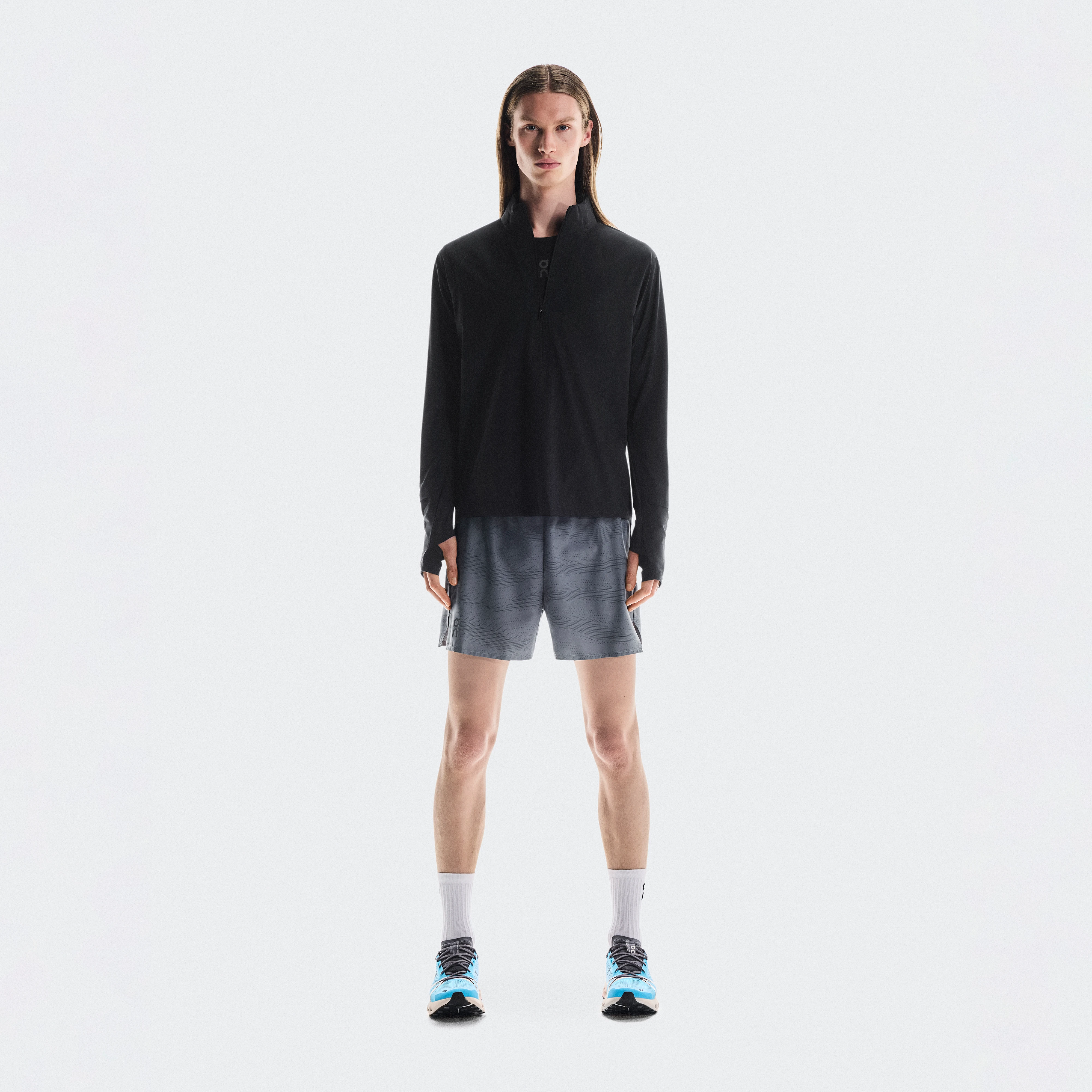 On Trail Shorts Grey Men Men – Trail running, lightweight, easy storage Shorts