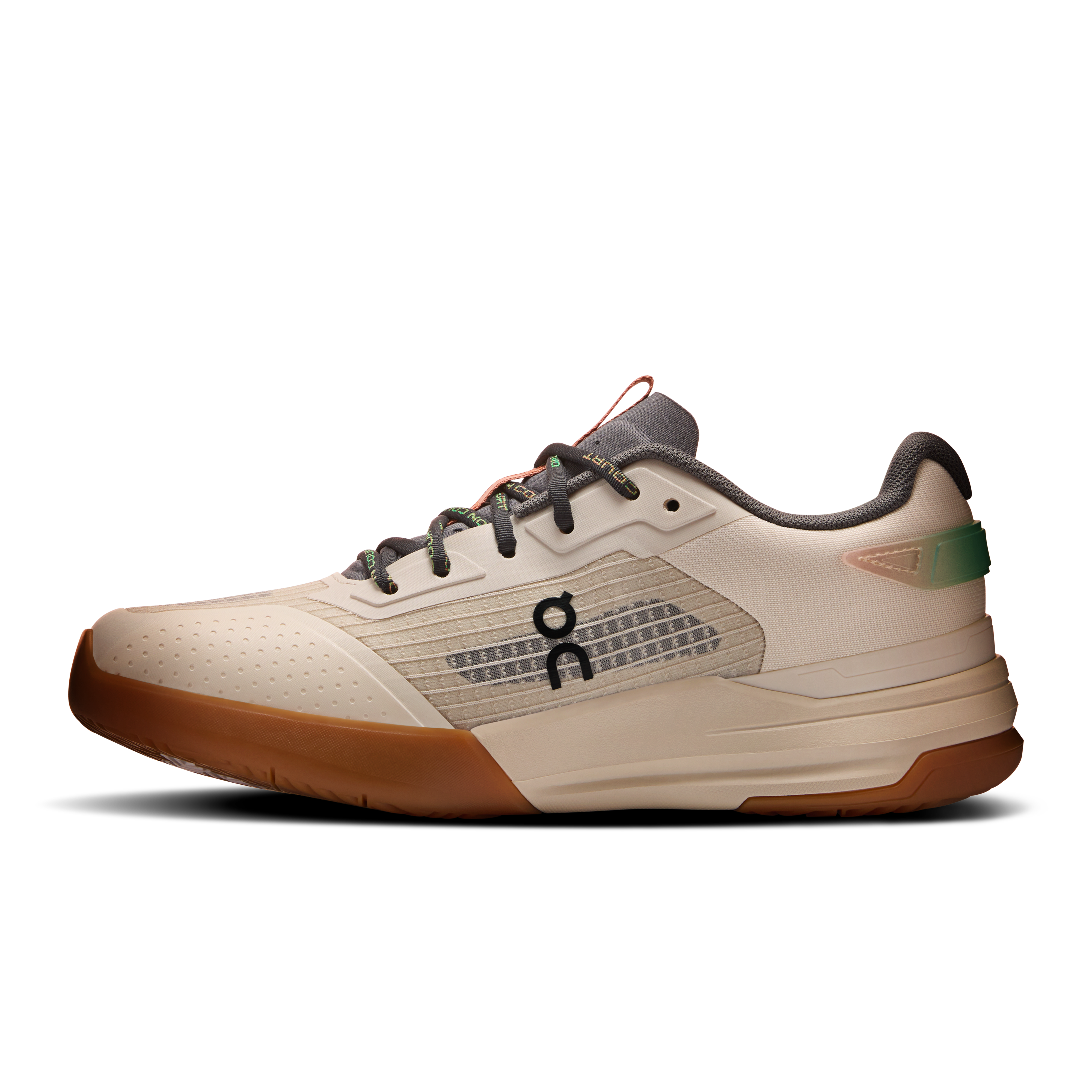 On THE ROGER ADV Z5 Cream & Almond Women Tennis Shoes