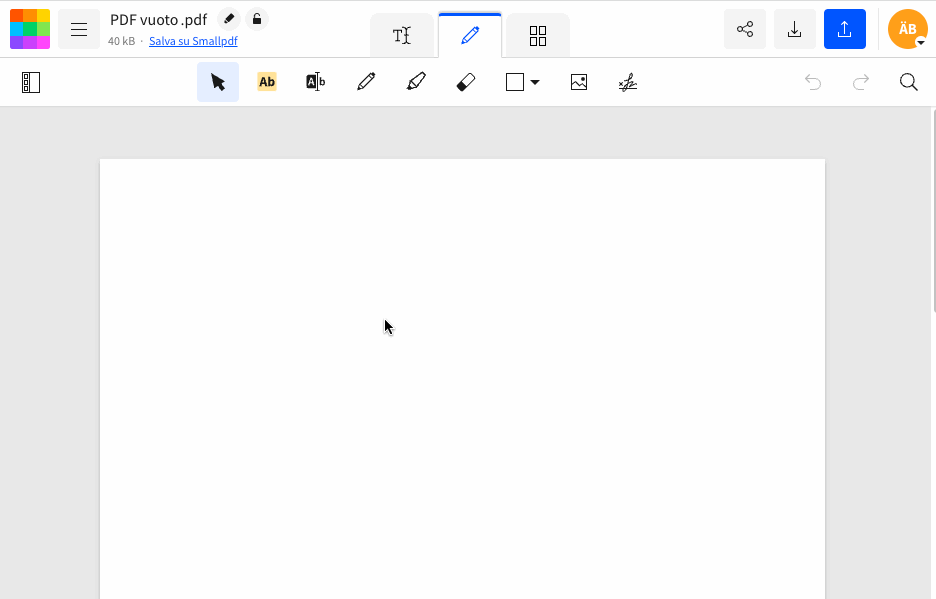 2023-07-22 - Come disegnare su PDF online e gratuitamente - forme geometriche
