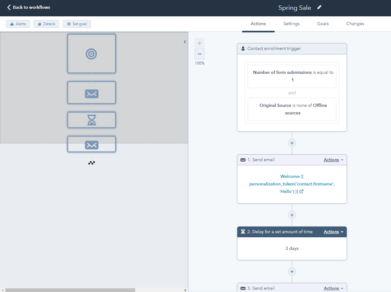 HubSpot, our pick for the best lead management software for all-in-one GTM operations.
