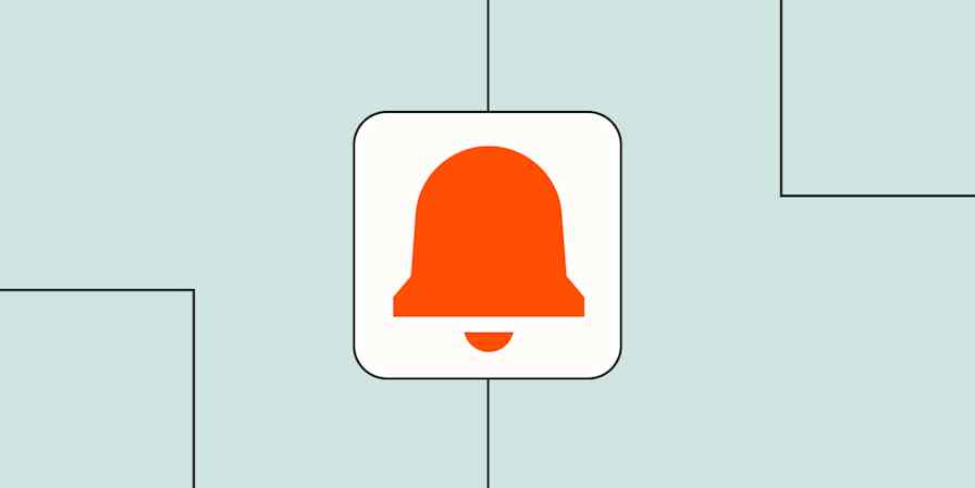 A bell icon