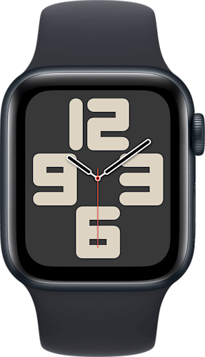 Apple Watch SE GPS-Cell 40mm Midnight Aluminium Case with Midnight Sport Band S-M