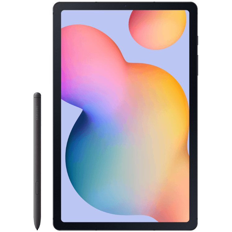 Galaxy Tab S6 Lite Graphite Framsida
